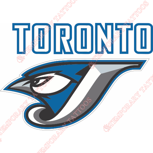 Toronto Blue Jays Customize Temporary Tattoos Stickers NO.2003
